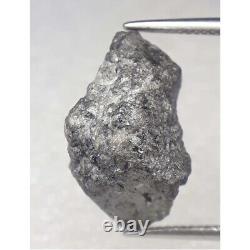 ROUGH Diamond Natural Loose Diamond WCT-12.38, Natural Grey Color Rough Diamond