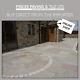 Raj Green Indian Sanstone Patio Paving Flags-setts-circle-samples 2 Day Delivery
