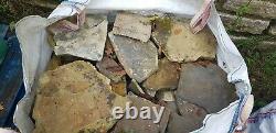 Reclaimed York stone crazy paving multiple bags available. Approx 8 m² per bag