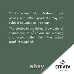 Rustic Grey Sandstone Paving Slabs Natural Garden 600x600mm Indian Stone Tiles