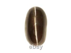 SILIMANITE CATS EYE 2.87 Cts OVAL SHAPE NATURAL CEYLON LOOSE GEMSTONE 20577