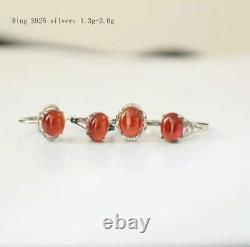 Silver Ring 925 With Natural Agate Stone Original, Legant Onderful For Woman