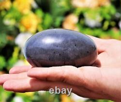Small 85MM Natural Grey Kyanite Chakra Stone Healing Metaphysical Power Lingam