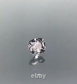Spinel Platinum grey 1.25 CRT untreated Burmese rarity natural gemstone V. V. S