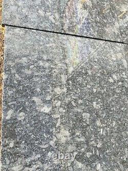 Steel Grey Granite Paving slabs 600x600x18mm natural stone Two size