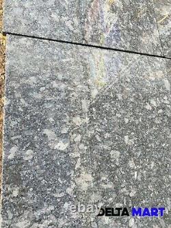 Steel Grey Granite Paving slabs 600x600x18mm natural stone contemporary patio