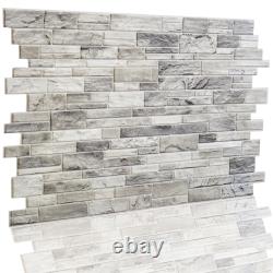 Stone Slate Effect PVC Plastic Wall Covering Panels Decorative Cladding Tiles