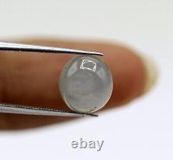 UNTREATED RARE Grey Color Natural Star Sapphire Round Shape 9mm Loose Gem 7.32Ct