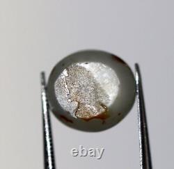 UNTREATED RARE Grey Color Natural Star Sapphire Round Shape 9mm Loose Gem 7.32Ct