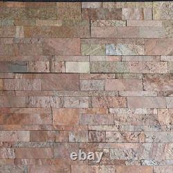 Wall Cladding Tiles Quartzite Wall Natural Cleft Stone Panel 600x150x10-30mm