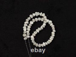 White Grey Natural Raw Diamond Beads Loose Rough Beads For Jewelry Making