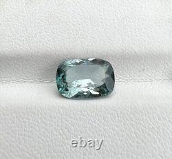 1,72 Carats de Tourmaline Grise Naturelle Taille Coussin 10x8 mm Pierre Précieuse Non Sertie