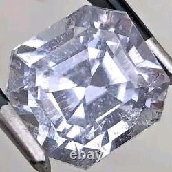 11.30 CT Pierre précieuse naturelle de Kunzite grise du Brésil