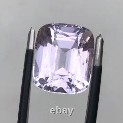 11.50 Ct Pierre précieuse naturelle de kunzite grise lavande légèrement exquise