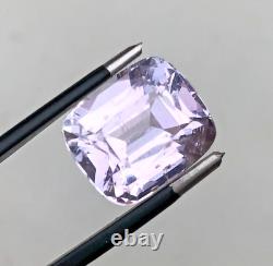 11.50 Ct Pierre précieuse naturelle de kunzite grise lavande légèrement exquise