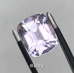 11.50 Ct Pierre précieuse naturelle de kunzite grise lavande légèrement exquise