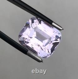 11.50 Ct Pierre précieuse naturelle de kunzite grise lavande légèrement exquise