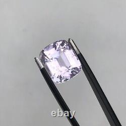 11.50 Ct Pierre précieuse naturelle de kunzite grise lavande légèrement exquise