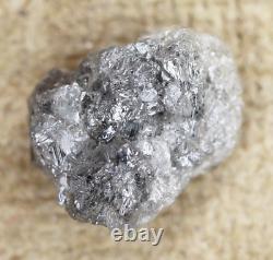 2.03 CT Diamant Brut Naturel Gris en Vrac Forme Irrégulière pour Utilisation en Bijouterie