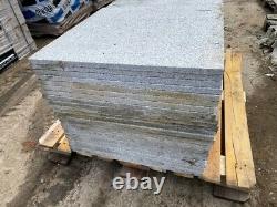 28,8m2 Argent Gris Granit Pavage 600x600mm