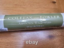 3 X Papier peint Colefax and Fowler Messina, Pierre, 07132/03, Lot B, Prix de vente recommandé de 246 £.