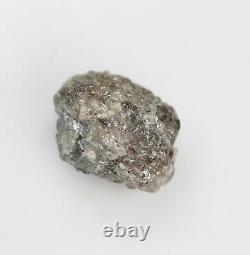 7,07 Ct Diamant Brut Non Taillé de Couleur Grise Diamant Brut Naturel En Vrac, Pierre Brute VG16