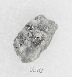 7,48 Ct Diamant Brut Naturel Gris Non Taillé Naturel