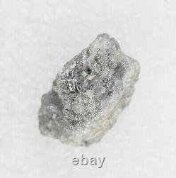 7,48 Ct Diamant Brut Naturel Gris Non Taillé Naturel