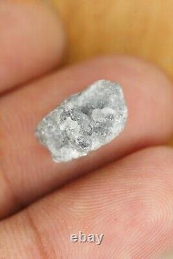 7,48 Ct Diamant Brut Naturel Gris Non Taillé Naturel