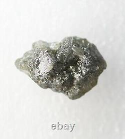 7.82 CT Diamant Brut Naturel Vert-Gris Non Taillé Diamant Brut