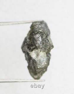 7.82 CT Diamant Brut Naturel Vert-Gris Non Taillé Diamant Brut