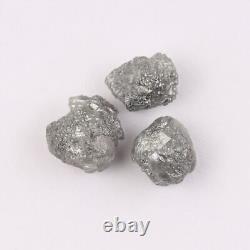 8.23 Diamant brut gris naturel non taillé pour bijoux fabriqué à partir de diamants extraits de la terre