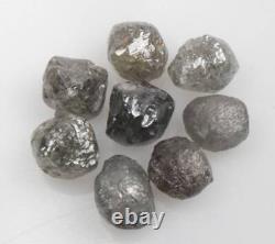 8,76 CT Diamant brut naturel non taillé Diamant gris pour bijoux