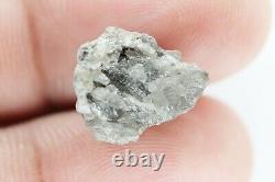 9,62 Ct Diamant brut non taillé de couleur grise, pierre brute naturelle VG33