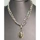 Collier En Labradorite En Argent Sterling 925 Ciel