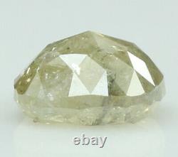 Coussin De Couleur Gris Diamanté Naturel I1 Clarity 6,60 MM 1,40 Ct Kr1842