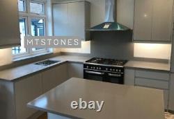 Dark Grey Quartz Kitchen Worktop 3000x600x20 Quartz Granite I Prix Affordables