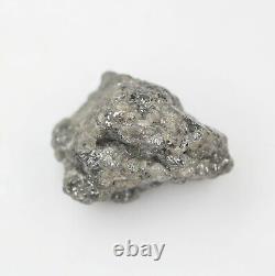 Diamant brut non taillé de couleur grise de 9,28 Ct, pierre brute naturelle, diamant brut VG25