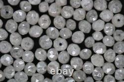 Diamants gris glace ronds naturels en vrac I3 clarté perles de diamant en vrac pour bijoux