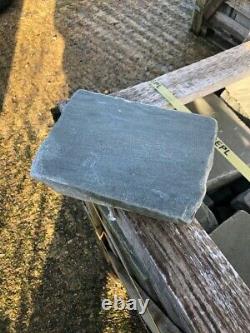 Em Tudor Silver Grey Tumbled Natural Sandstone Paving 200x200x34-45mm