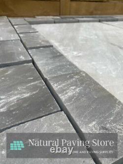 Kandla Grey Sandstone Paving Patio Sawn Cobble Setts 200mmx100mmx40mm