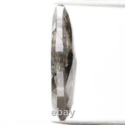 Marquise Naturelle Loose Gris Noir 2,26 Ct 14,45 MM Marquise Diamant Kdl937