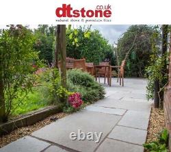 Miel Tumbled Limestone Garden Landscaping Flagstone Paving Patio Pack