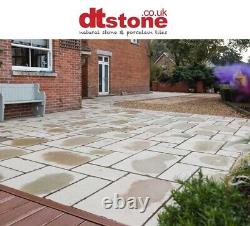 Miel Tumbled Limestone Garden Landscaping Flagstone Paving Patio Pack