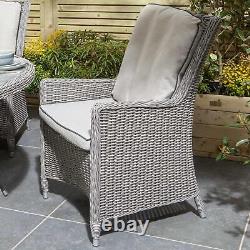 Prestbury 6 Seater Diner Set Natural Stone Outdoor Luxury Garden Furniture